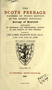 Cover of: The Scots peerage by Sir James Balfour Paul
