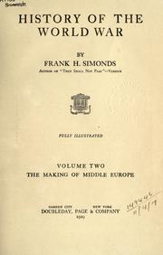 History of the World War by Simonds, Frank Herbert