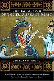 Spaccio de la bestia trionfante by Giordano Bruno