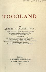 Cover of: Togoland