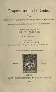 Cover of: Asgard and the gods by Wilhelm Wägner
