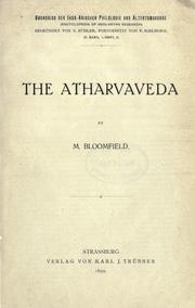 Cover of: The Atharvaveda. by Maurice Bloomfield