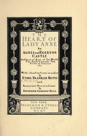 Cover of: The heart of Lady Anne by Agnes Castle