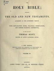 Cover of: Holy Bible according to the authorized version