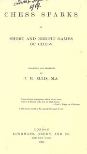 Cover of: Chess sparks