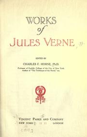 Cover of: Works of Jules Verne by Jules Verne