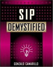 Cover of: SIP Demystified by Gonzalo Camarillo