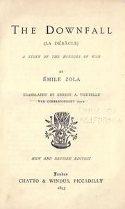 Cover of: The downfall by Émile Zola