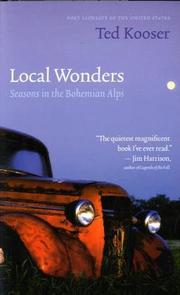 Cover of: Local Wonders by Ted Kooser