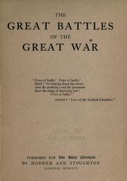 Cover of: Great battles of the world