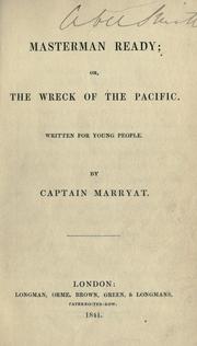 Cover of: Masterman Ready: or, the wreck of the Pacific : written for young people