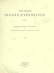Cover of: The Danish Ingolf-expedition. by Danish Ingolf-Expedition