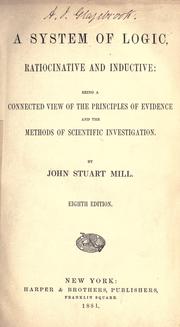 A System of Logic, Ratiocinative and Inductive by John Stuart Mill, Louis Peisse