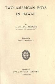 Cover of: Two American boys in Hawaii