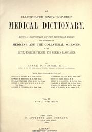 Cover of: An illustrated encyclopædic medical dictionary