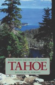 Cover of: Tahoe: from timber barons to ecologists