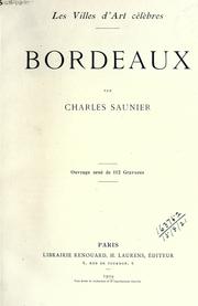 Cover of: Bordeaux by Charles Saunier