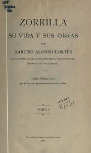 Zorrilla by Narciso Alonso Cortés