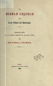 Cover of: El Diablo cojuelo by Luis Vélez de Guevara y Dueñas