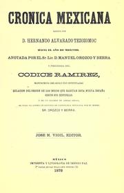 Cover of: Cronica mexicana by Fernando Alvarado Tezozómoc