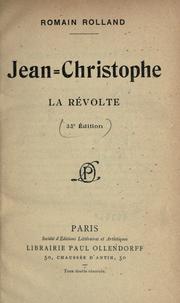 Cover of: Jean-Christophe. by Romain Rolland