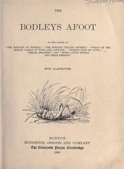 Cover of: The Bodleys afoot