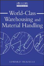World-class warehousing and material handling by Edward Frazelle