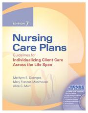 Cover of: Nursing Care Plans: Guidelines for Individualizing Client Care Across the Life Span