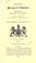Cover of: Peerage of England, genealogical, biographical, and historical