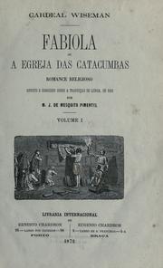 Cover of: Fabiola; or, The Church of the catacombs