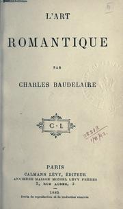 Cover of: Oeuvres complètes. by Charles Baudelaire