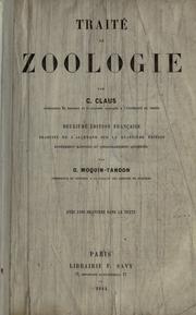 Cover of: Traité de zoologie.
