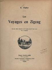 Cover of: Les voyages en zigzag.