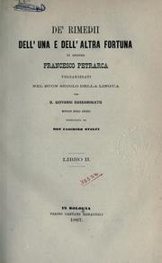 De' rimedi dell'una e dill'altra fortuna by Francesco Petrarca
