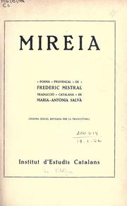 Cover of: Mireia: poema provençal