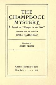 Cover of: The Champdoce mystery