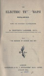Cover of: The  electric telegraph popularised