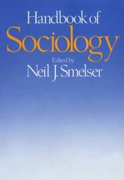 Cover of: Handbook of sociology by Neil J. Smelser, editor.