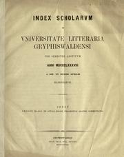 Cover of: De Attali Rhodii fragmentis Arateis commentatio.