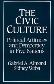 The civic culture by Gabriel A. Almond