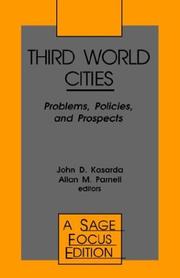 Third world cities : problems, policies and prospects