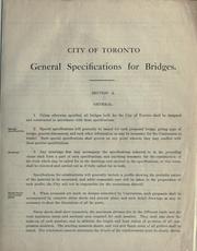Cover of: General specifications for bridges.