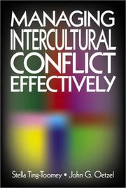 Cover of: Managing Intercultural Conflict Effectively (Communicating Effectively in Multicultural Contexts)