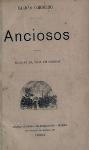 Cover of: Anciosos by Manuel Caldas Cordeiro