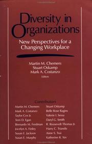 Cover of: Diversity in organizations: new perspectives for a changing workplace