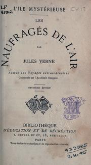 Cover of: L' ile mystérieuse. by Jules Verne