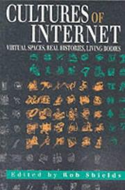 Cover of: Cultures of Internet by edited by Rob Shields.