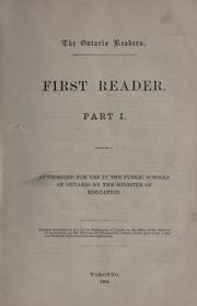 Cover of: First reader. by 