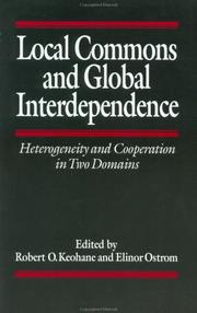 Cover of: Local commons and global interdependence: heterogeneity and cooperation in two domains