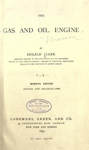 Cover of: The gas engine